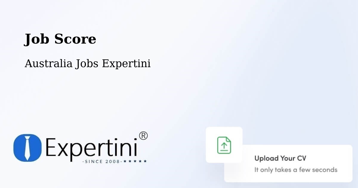 Job Score & Job Description Score Tool – Bendigo - Australia Jobs Expertini